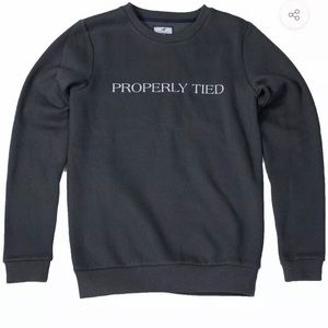 New PROPERLY TIED boys Deane sweatshirt size 10/12